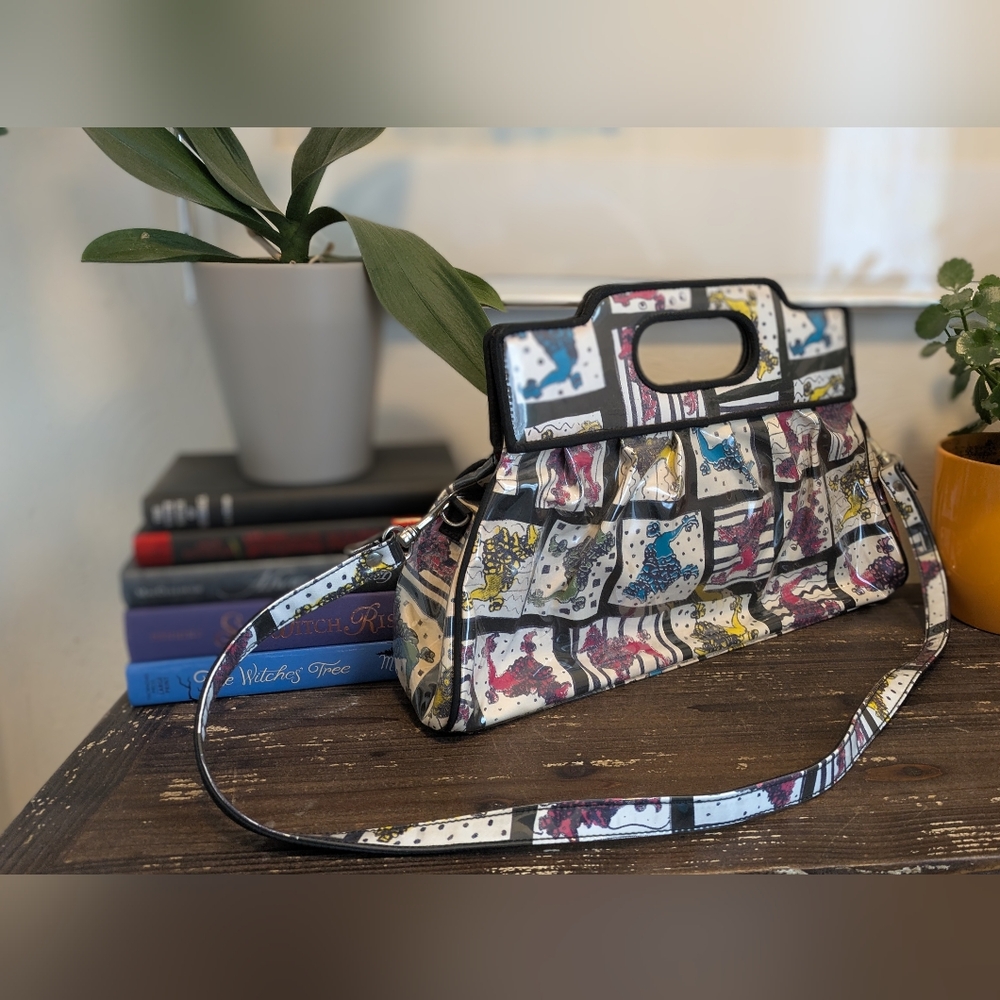 Poodle Handbag with Removable Strap